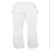 Natual Uniforms Women's Ultra Soft Modern Fit Drawstring Scrub Pant (White, Large) view 3