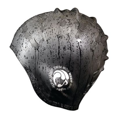 Ampyx Swimming Cap Compatible with Underwater Audio Swimbuds