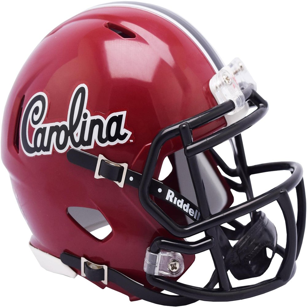 NCAA South Carolina Fighting Gamecocks Helmet Mini Speed, One Size, Team Color