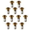 chooee Disc Brake Rotor Bolts,M5x10mm Bicycle Rotor Screws For MTB Mountain bike, T25 Steel Gold. view 2