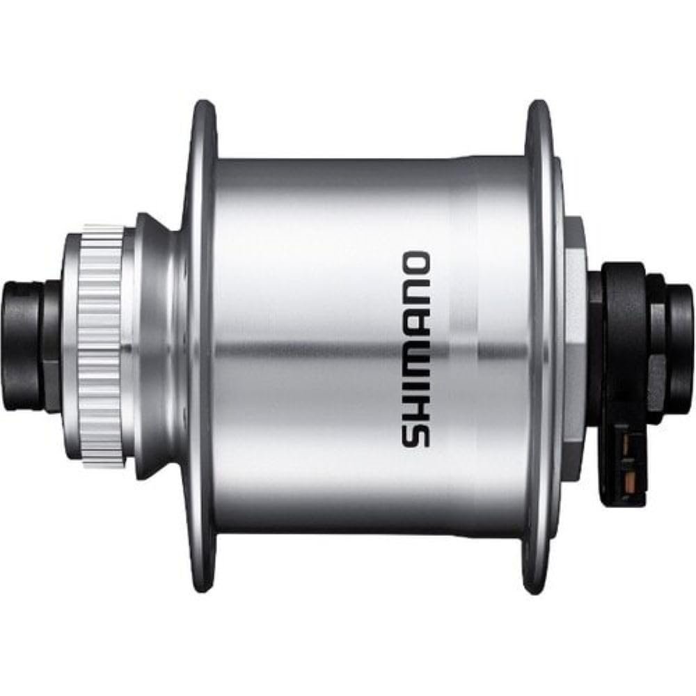 Shimano Nexus Unisex's DHUR705D12BS Legwear, Silver, 32 Hole Centre-Lock