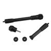 Ace Hunter 6" 8" Archery Bow Stabilizer Carbon Weight Silencer Vibration Dampener Freestyle (Black, 8") view 1