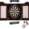 Viper League Sisal Dartboard, Hudson Mahogany Cabinet, Shadow Buster Dartboard Lights & Padded Dart Mat view 1