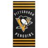 Northwest NHL Pittsburgh Penguins Beach Towel, 30" x 60", Stripes view 1