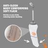 Orange Mud 600ml Soft Flask - UltraFlask (One Bottle) - Collapsible Hydration Bottle with Sport Cap & Hose - Pocket Fit, BPA-Free, Anti-Slosh Design view 3