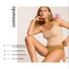commando Classic Solid Girl Short | Elastic-Free, Raw-Cut Microfiber Underwear | Everyday Comfort | Fast Drying & Breathable | Caramel, X-Small-Small view 3
