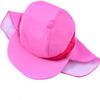 Baby Girl One Piece Swimsuit Sunsuit Long Sleeve Swimwear Rash Guard Toddler Kid Unicorn Bathing Suit Zip with Hat (6-7 Years/120) Pink view 3