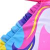 Baby Girl One Piece Swimsuit Sunsuit Long Sleeve Swimwear Rash Guard Toddler Kid Unicorn Bathing Suit Zip with Hat (6-7 Years/120) Pink view 4