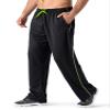 MAGNIVIT Men's Warm Up Pants Athletic Running Jogging Sport Pant with Pockets Black view 1