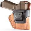 1791 GUNLEATHER Glock 19 Holster- Rigid IWB Leather Gun Holster - Right Handed - Glock 17, 19, 22, 23, 25, 26, 27, 29, S&W MP40 MP9 Shield, Sig P225, Springfield XD9 XD40, Ruger SR9 SR9c SR40 (RCH-4) view 1