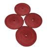 TOFL Baseball Glove Lace Kit | Leather Lacing for Baseball & Softball Glove Repair - 72" Long Strips - Cardinal Red 4 view 2