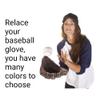 TOFL Baseball Glove Lace Kit | Leather Lacing for Baseball & Softball Glove Repair - 72" Long Strips - Cardinal Red 4 view 4