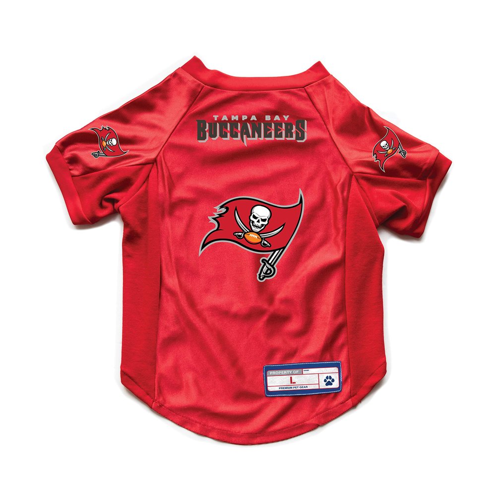 Littlearth NFL Tampa Bay Buccaneers Pet JerseyJersey Stretch, Team Color, Big Dog