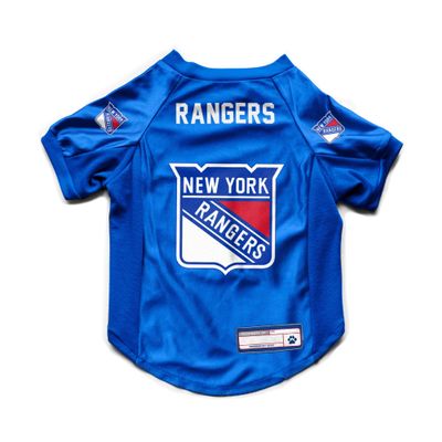 Littlearth NHL New York Rangers Stretch Pet Jersey, Team Color, Small