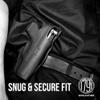 1791 GUNLEATHER Leather Gun Holster - 3 Way OWB Right Handed Thumb Break Holster - Fits Glock 17, 19, Ruger SR9 SR22, Sig P225, Springfield XDS, SW Shield MP9 MP40, Walther CCP, P22, Taurus G2 - Brown view 4