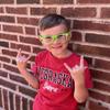 2 Pack Kids Glasses Green Clear Lens Polarized Smoke Lens view 3