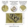 Central Florida Knights Metallic Flag with Pole and Bracket Complete Set view 3
