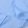 YiZYiF Girls' Classic Knitted Ballet Long Sleeve Wrap Top Warm-up Sweater Bolero Cardigan Cotton Sky Blue 2-3 view 4