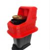 3D Printed Magazine Speed Loader Designed to fit Sig P365 Springfield Hellcat Walther P99C, Canik TP9, Taurus GX2 GX4 PT809 809C PT24/7 PT92, PT99, TH9 Ruger Max-9 S&W Shield Plus CSX, QL9P Red view 2