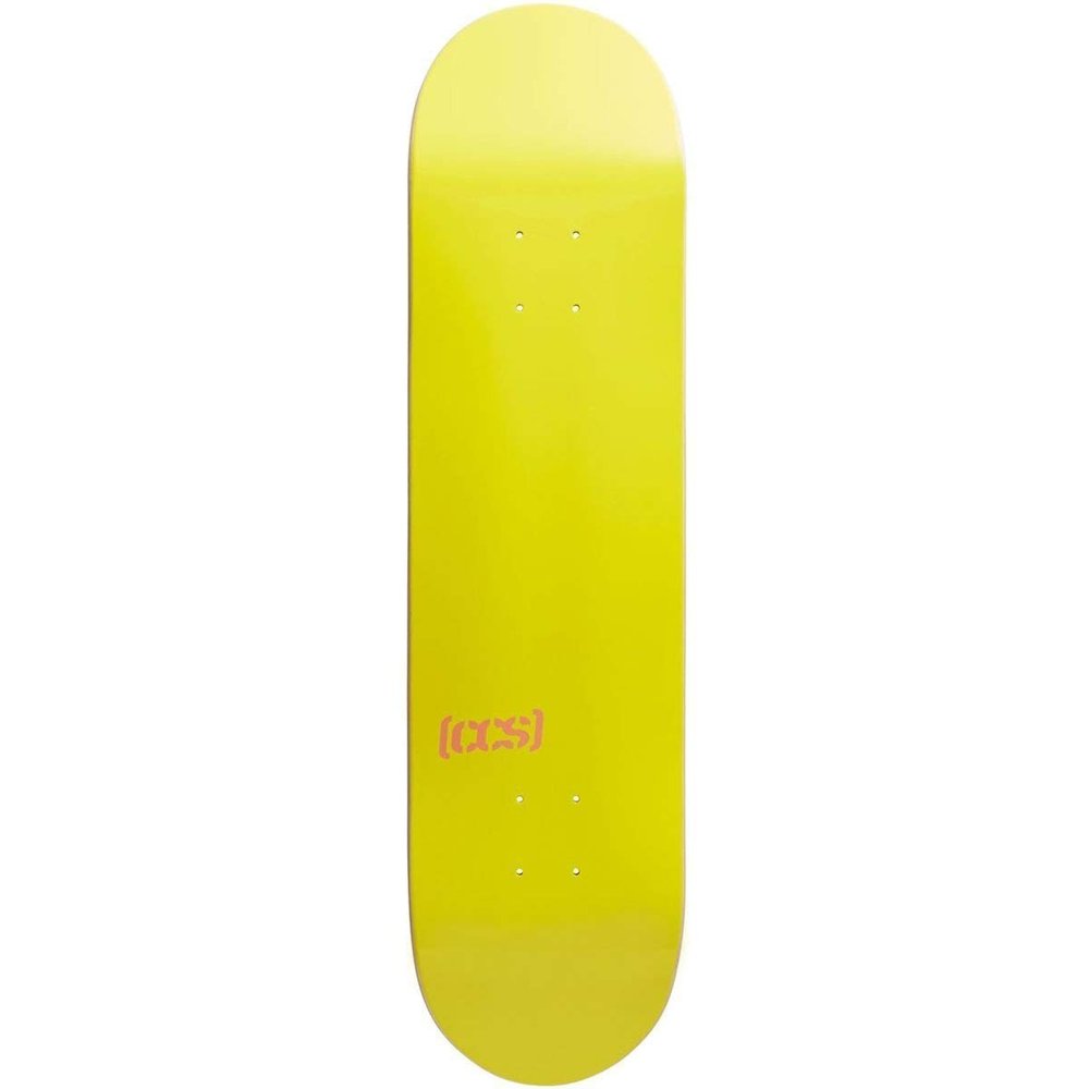 [CCS] Logo Skateboard Deck Yellow 7.50"