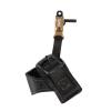 B3 Archery Alpha Flex Double-Caliper Wrist Strap Archery Compound Bow Arrow Release Aid Trigger w/Adjustable Trigger Travel, Roller-Sear Double Stainless Steel Jaws - Flex Connector, Desert Brown view 2
