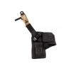 B3 Archery Alpha Flex Double-Caliper Wrist Strap Archery Compound Bow Arrow Release Aid Trigger w/Adjustable Trigger Travel, Roller-Sear Double Stainless Steel Jaws - Flex Connector, Desert Brown view 3