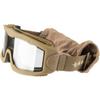 Lancer Tactical AERO Airsoft Tactical Safety Goggles -3mm Dual Pane Lens, Anti-Fog Glasses for Hunting and Cycling-One Len (TAN) view 4