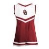 Little King NCAA Toddler/Youth Girls Team Cheer Jumper Dress-Oklahoma-Y6 view 3