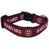 All Star Dogs NCAA Harvard Crimson University Dog Collar, Large, Crimson view 1
