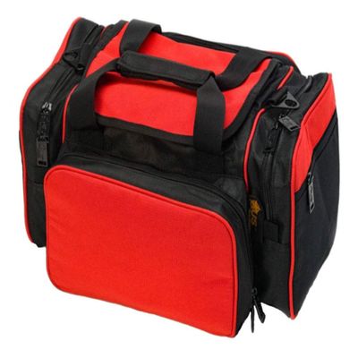 US Peacekeeper Products Small Range Bag - Red/Blk 14" x 8.5" x 8",P22202