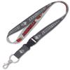 Louisville Cardinals Premium Lanyard Id Holder Key Chain, Charcoal Edition view 1