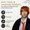 ALLAURA Compatible with Ron Weasley Costume  Short Orange Wig for Adults & Kids  Ideal for Wizard, Ed Shran, Halloween Cosplay, Movie Characters, Funny Party Looks, Redhead Wig Styles view 4