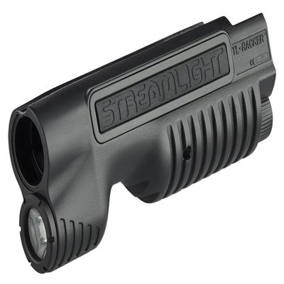 Streamlight 69600 TL-Racker 1,000-Lumen 20,000-Candela Tactical Integratd Forend Weapon Light with Ambidextrous Controls for Mossberg 500/590 Models Only with Non-Rechargeable Batteries, Black