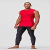 DEVOPS 3 Pack Men's Athletic Compression Shirts Sleeveless (2X-Large, Black/Charcoal/Red) view 2