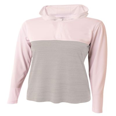 A4 A4 Women's Slate Quarter Zip Hoodie