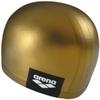 Arena Unisex Adult Logo Molded Silicone Training Swim Cap for Intensive Swimming Reduced Drag Durable Wrinkle Free Fit, Gold view 3
