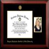 Campus Images NCAA Hampton University 11 x 8.5 Inches Gold Embossed Diploma Frame with 5 x 7 Inches Portrait view 1