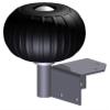 12" Dock Wheel - Black view 1