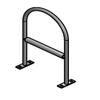 14" Bar Pile Holder - 10" Leg view 3