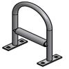 8" Bar Pile Holder - 4" Leg view 1