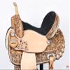 HILASON Western Horse Saddle American Leather Treeless Trail Barrel | for Horses view 2