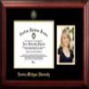 Campus Images Eastern Michigan University 10w x 8h Gold Embossed Diploma Frame with 5 x7 Portrait, Brown, One size view 1