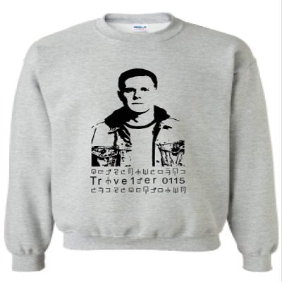 ALLNTRENDS Adult Sweatshirt Trevor Holden 0115 Popular Fans Gift Cool Top (XL, Sporty Grey)