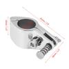 316 Stainless Steel Marine Boat Awning Hardware Fitting, 7/8 Inch Jaw-like Slide Hinged Clamp, Mirror Polished Bimini Top Railing Hinge view 2