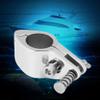 316 Stainless Steel Marine Boat Awning Hardware Fitting, 7/8 Inch Jaw-like Slide Hinged Clamp, Mirror Polished Bimini Top Railing Hinge view 3