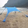 gdcustomize Beach Tent Super Lightweight Beach Umbrella Outdoor Sun Shelter Shade Cabana Easy Setup view 2