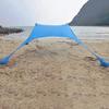 gdcustomize Beach Tent Super Lightweight Beach Umbrella Outdoor Sun Shelter Shade Cabana Easy Setup view 3