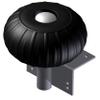 12" Dock Wheel - Straight - Black view 1