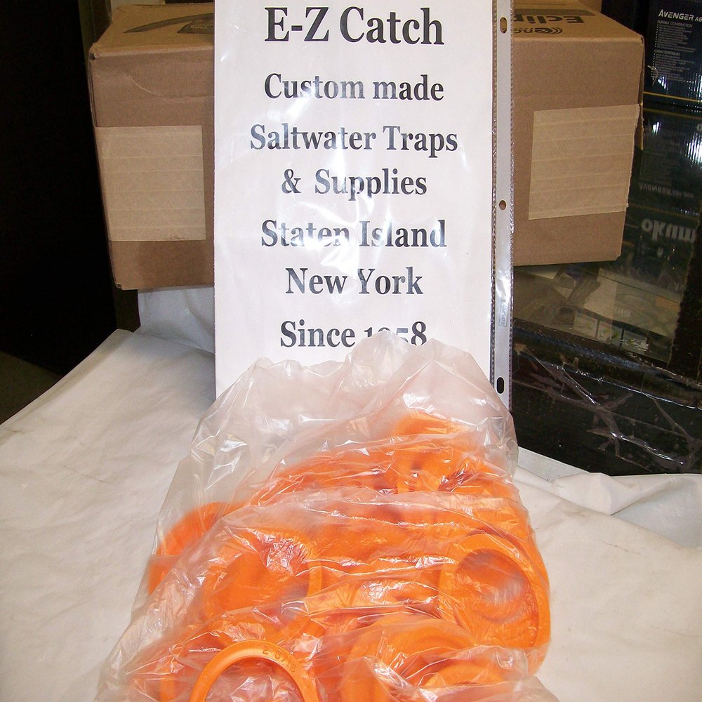 E-Z Catch 50 Count Crab Pot & Crab Trap Plastic Cull Rings Size 2-5/16"