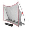 Practice Golf Hitting Net by Day 1 Sports - Large 10 x 7 - Portable Carry Bag - Indoor or Outdoor Use - Quick and Easy Assembly - Durable Golf Practice and Training Equipment, Personal Driving Range view 1